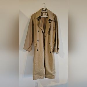Wilfred Oversized Full Length Trench Coat Size S Waterproof